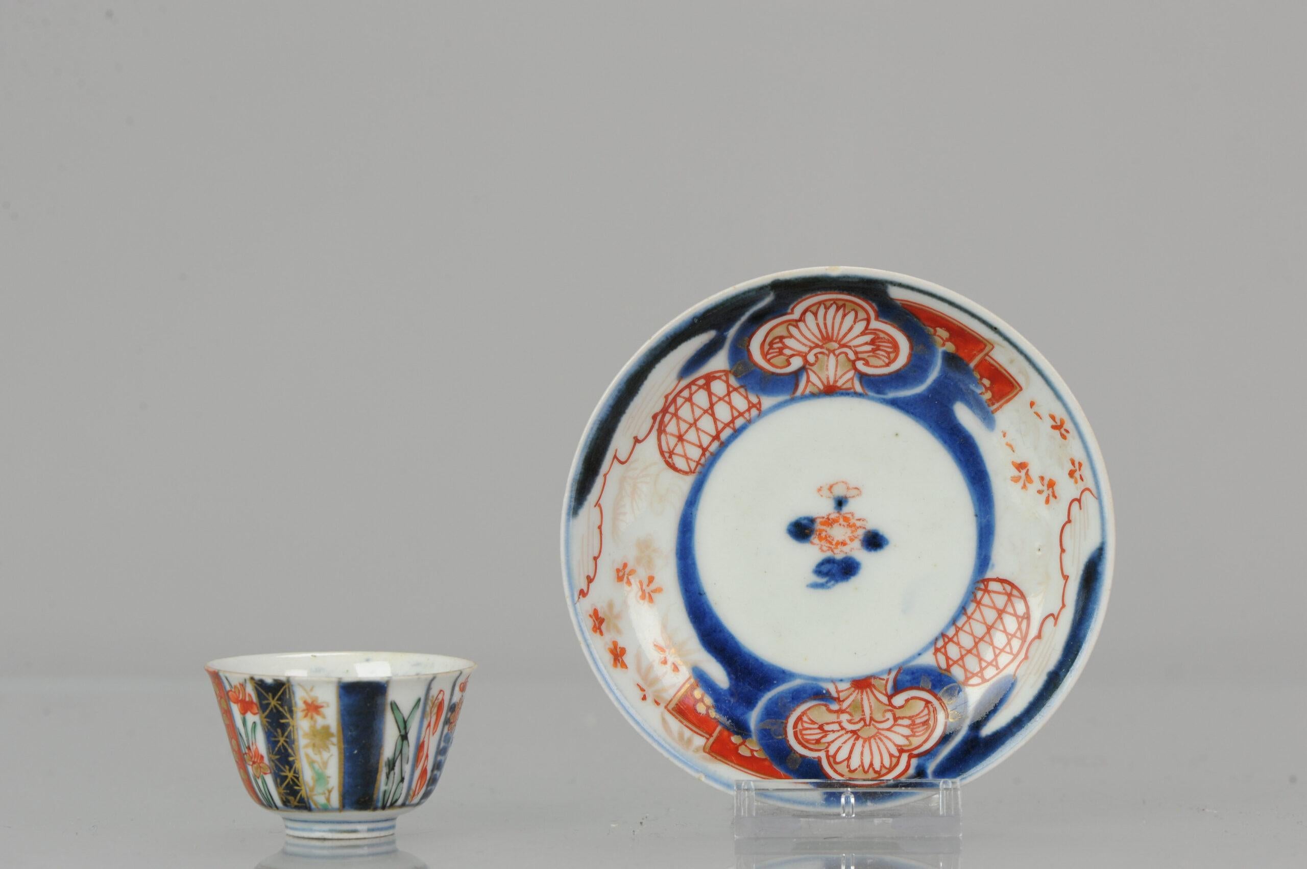 Japanese Porcelain Tea Cup Bowl and Saucer Imari Edo Period, 18C For ...