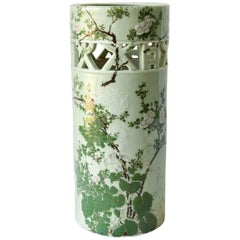 Antique Japanese Porcelain Umbrella Stand