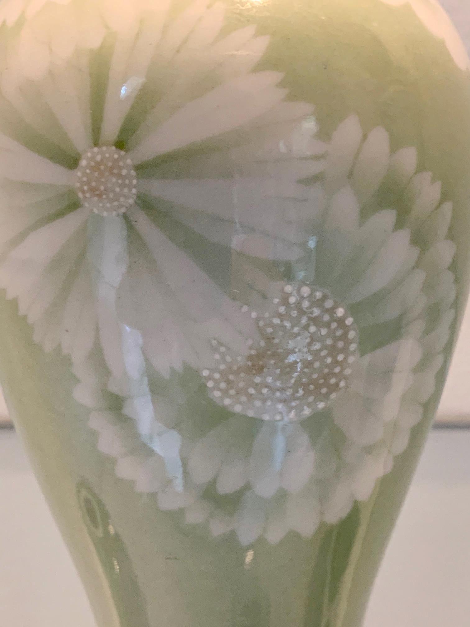 Japanese Porcelain Vase Meiji Period Makuzu Kozan For Sale 4
