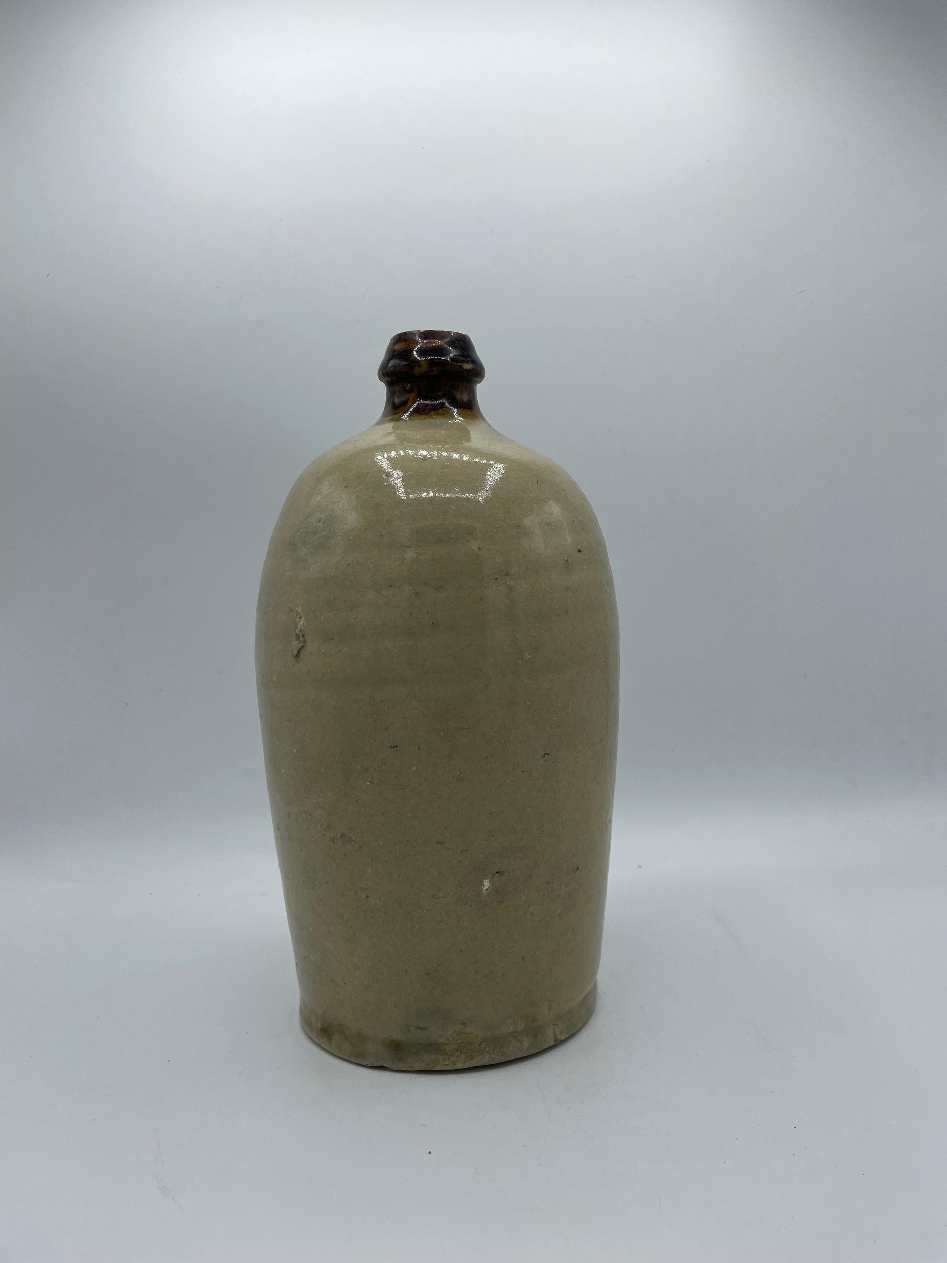 Japanische Porzellan-Flaschenblumenvase 1960er Jahre (Showa) im Angebot