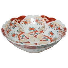 Japanese Pottery Grand Bowl, Meiji Era, 1890s
