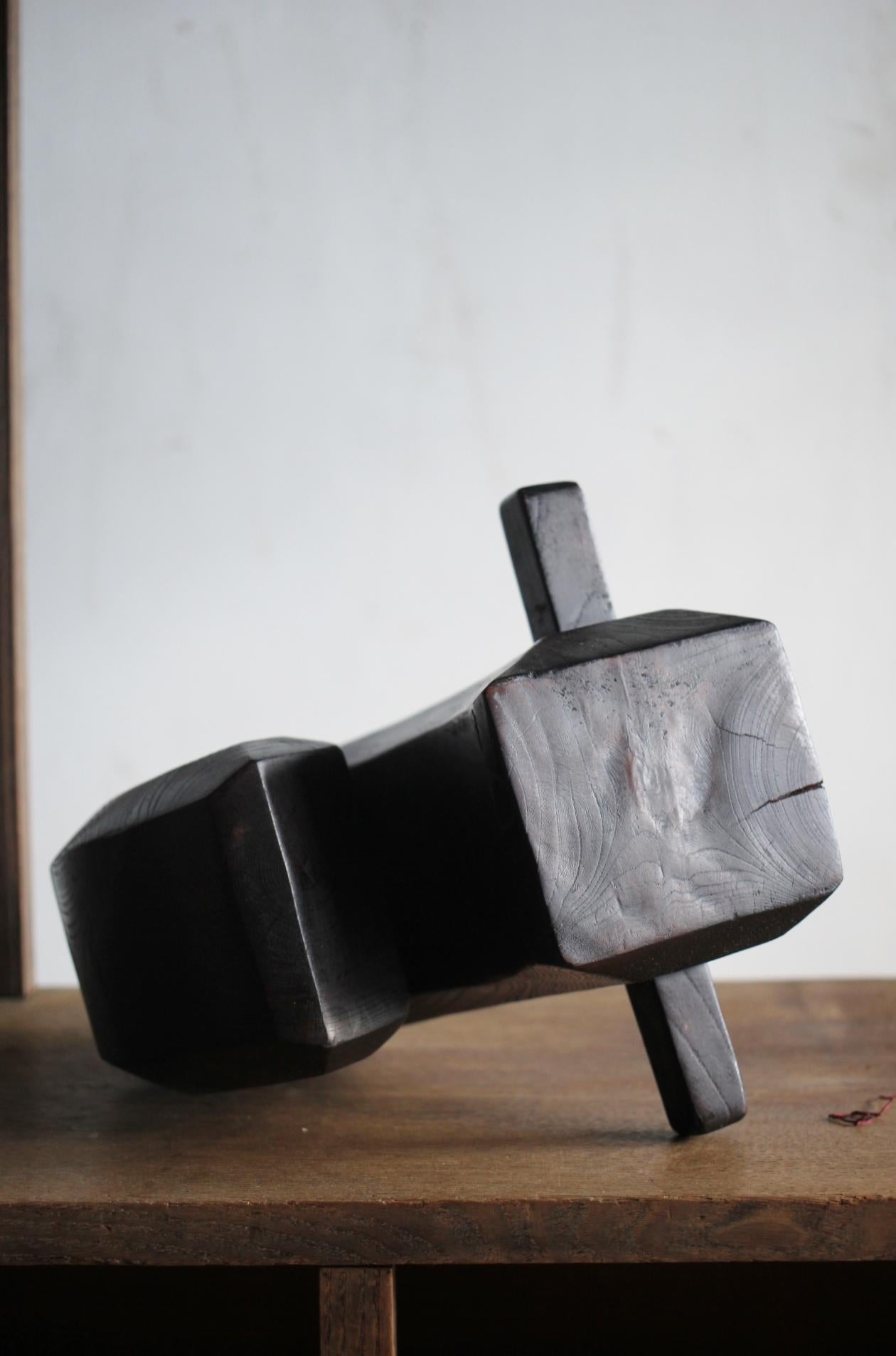 Japanese primitive Antiques Ebisu Sora-kagi A tool for hanging hooks in hearths For Sale 1