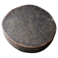 Japanese Primitive Bean Beating Block / circa 1900–1930