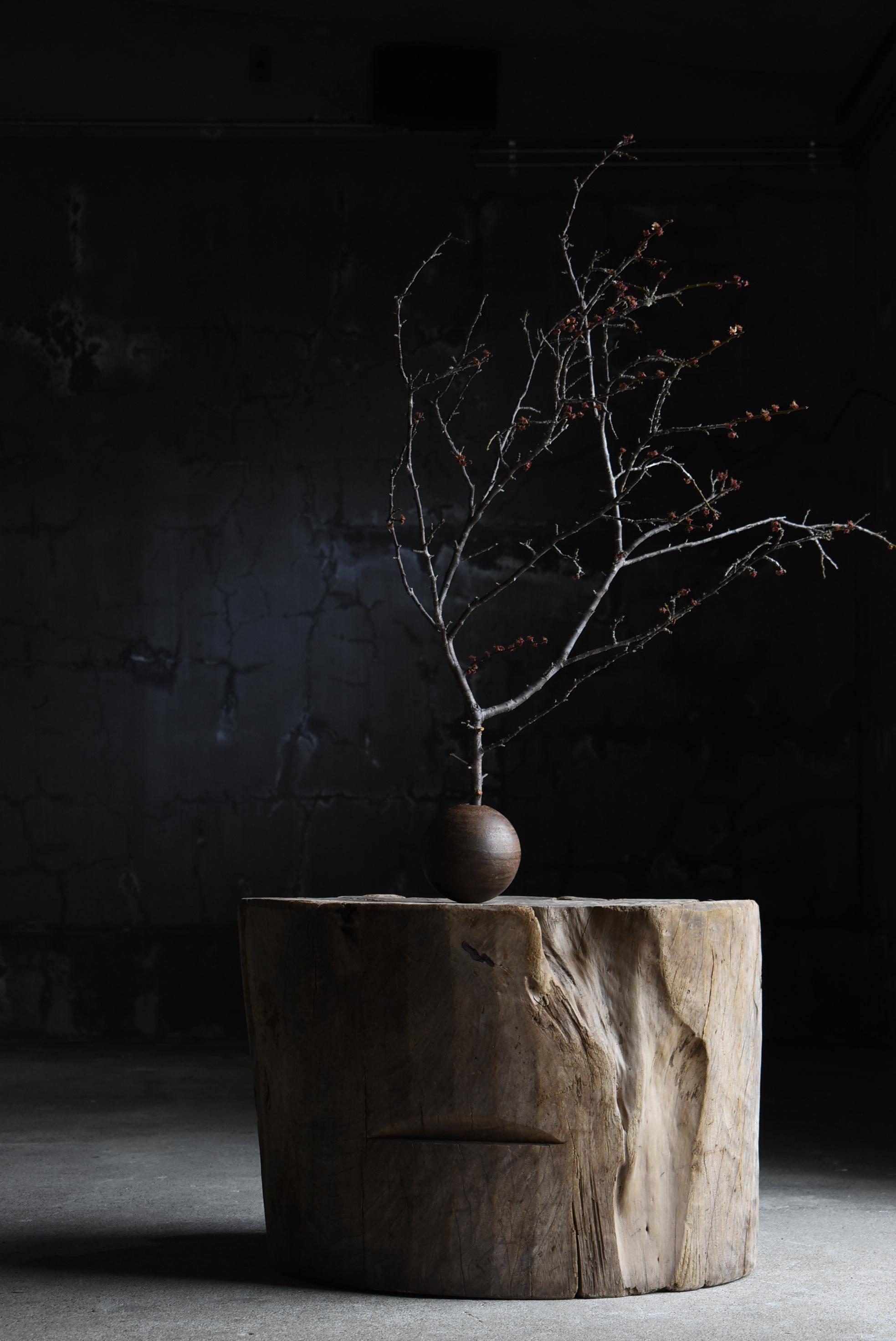 Japanese Antique Primitive Large Coffee Table 1860s-1900s / Side Table Wabisabi For Sale 10