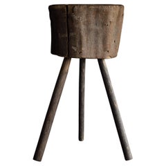 Japanese primitive stand / wabi-sabi stand / Flower stand
