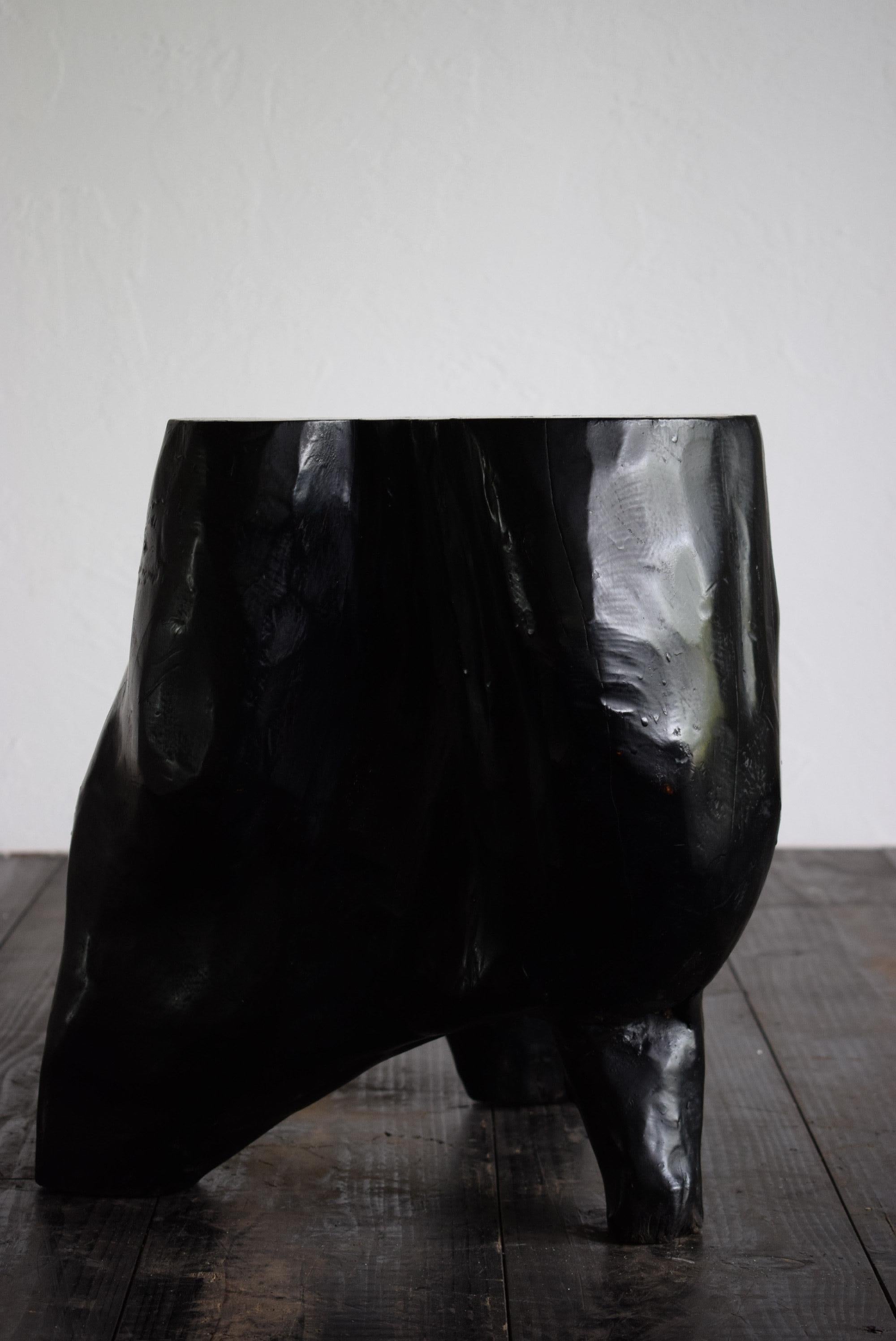 Japanese primitive stool / wabi-sabi stool / Flower stand 4