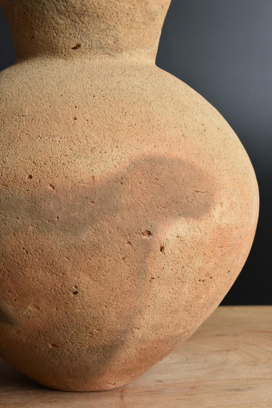 Rare Japanese Ancient Earthenware / 'Hajiki' / Wabi-Sabi Object 4