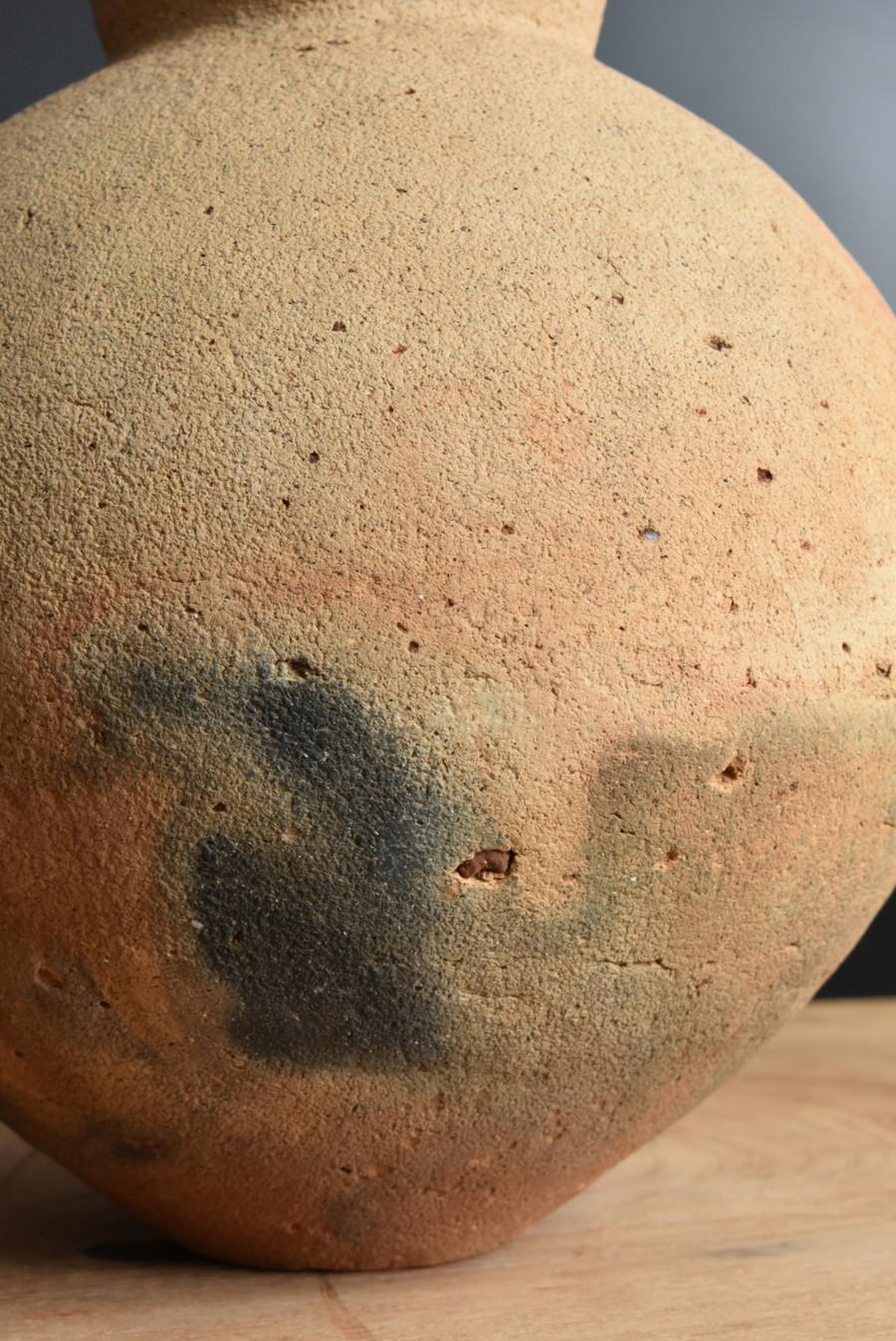 Rare Japanese Ancient Earthenware / 'Hajiki' / Wabi-Sabi Object 6