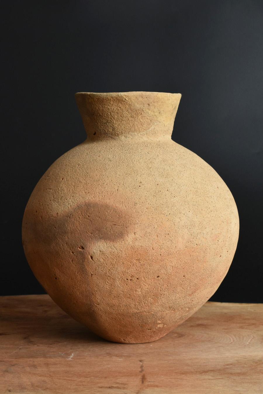 Rare Japanese Ancient Earthenware / 'Hajiki' / Wabi-Sabi Object In Good Condition In Sammu-shi, Chiba