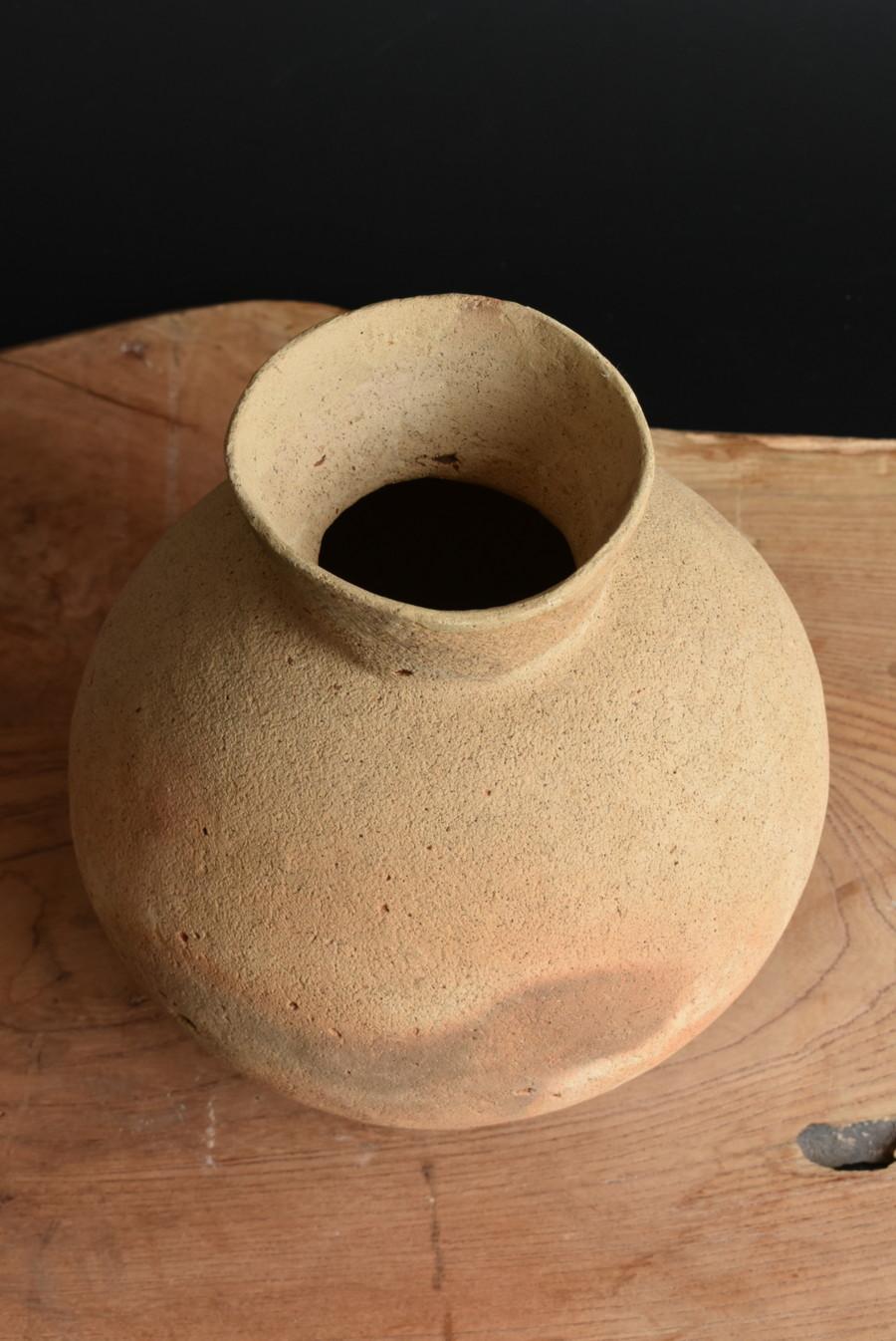 Rare Japanese Ancient Earthenware / 'Hajiki' / Wabi-Sabi Object 1