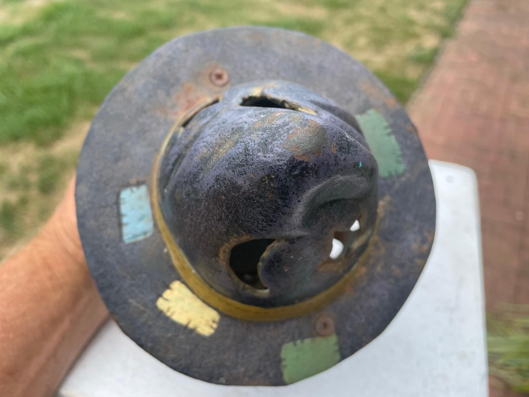 Japanese Rare Antique Witch's Hat Lighting Lantern 6