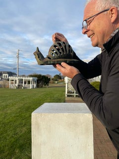 Japanese Rare Friendly Snail Garden Lighting Lantern
