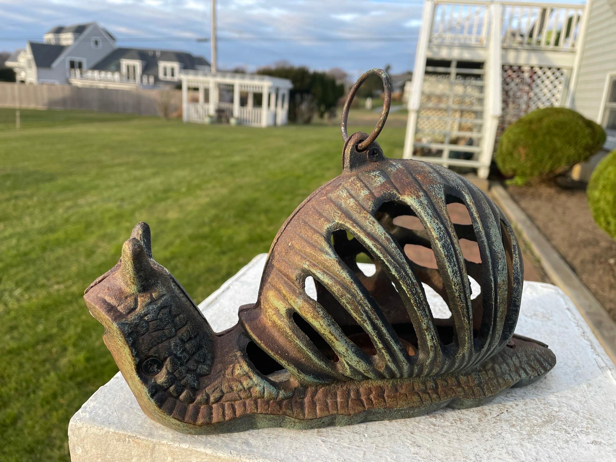 cast iron snail