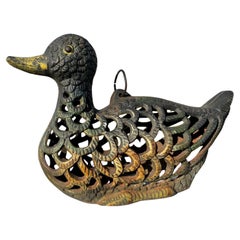 Japanese Rare Old Vintage Duck Decoy Lighting Lantern