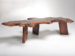 Japanese Redwood Burl Table