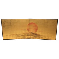 Japanese Rising Sun Screen