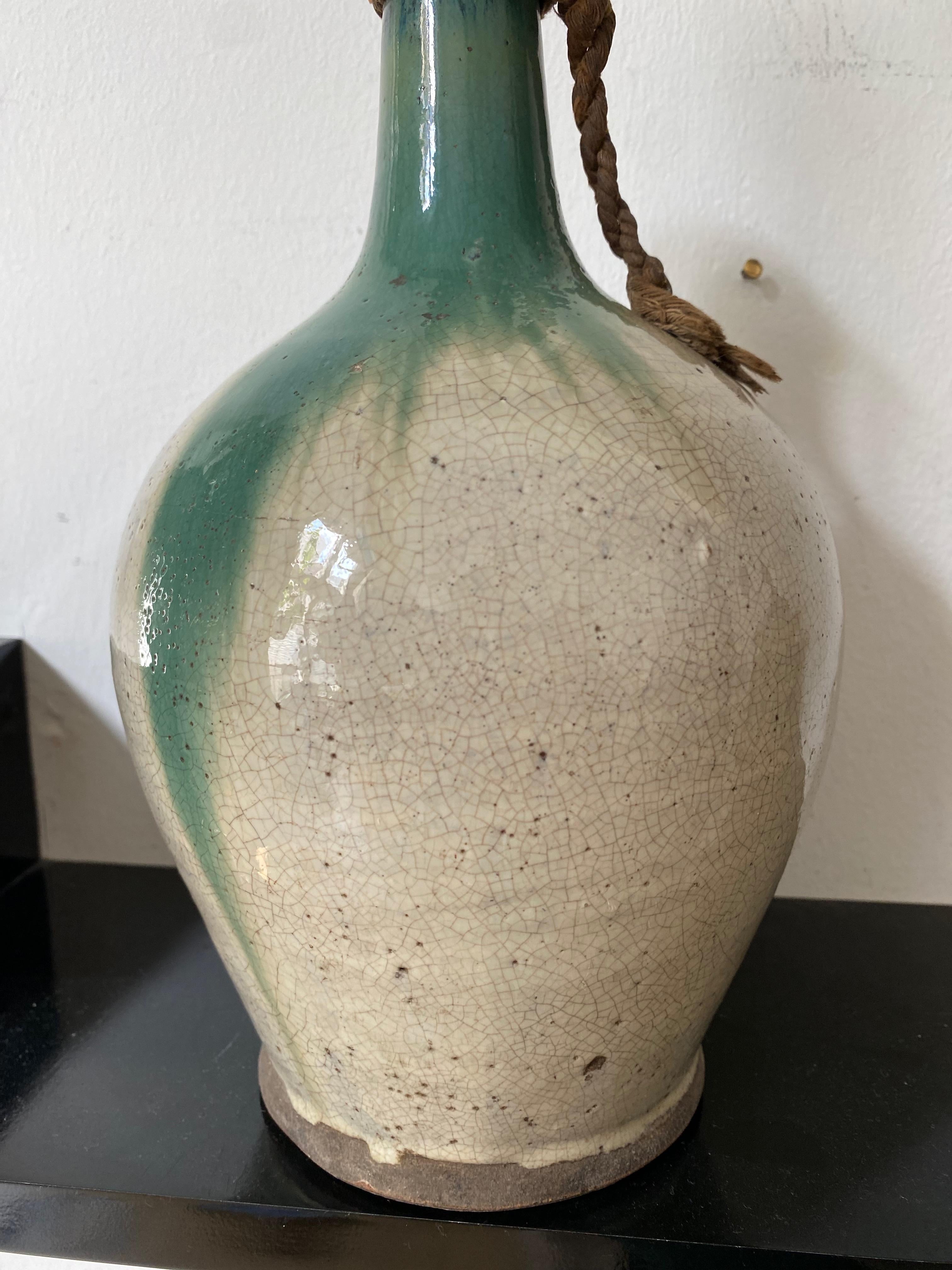 Japanese Sake Bottle, Seto Ceramics from the Meiji Period 7