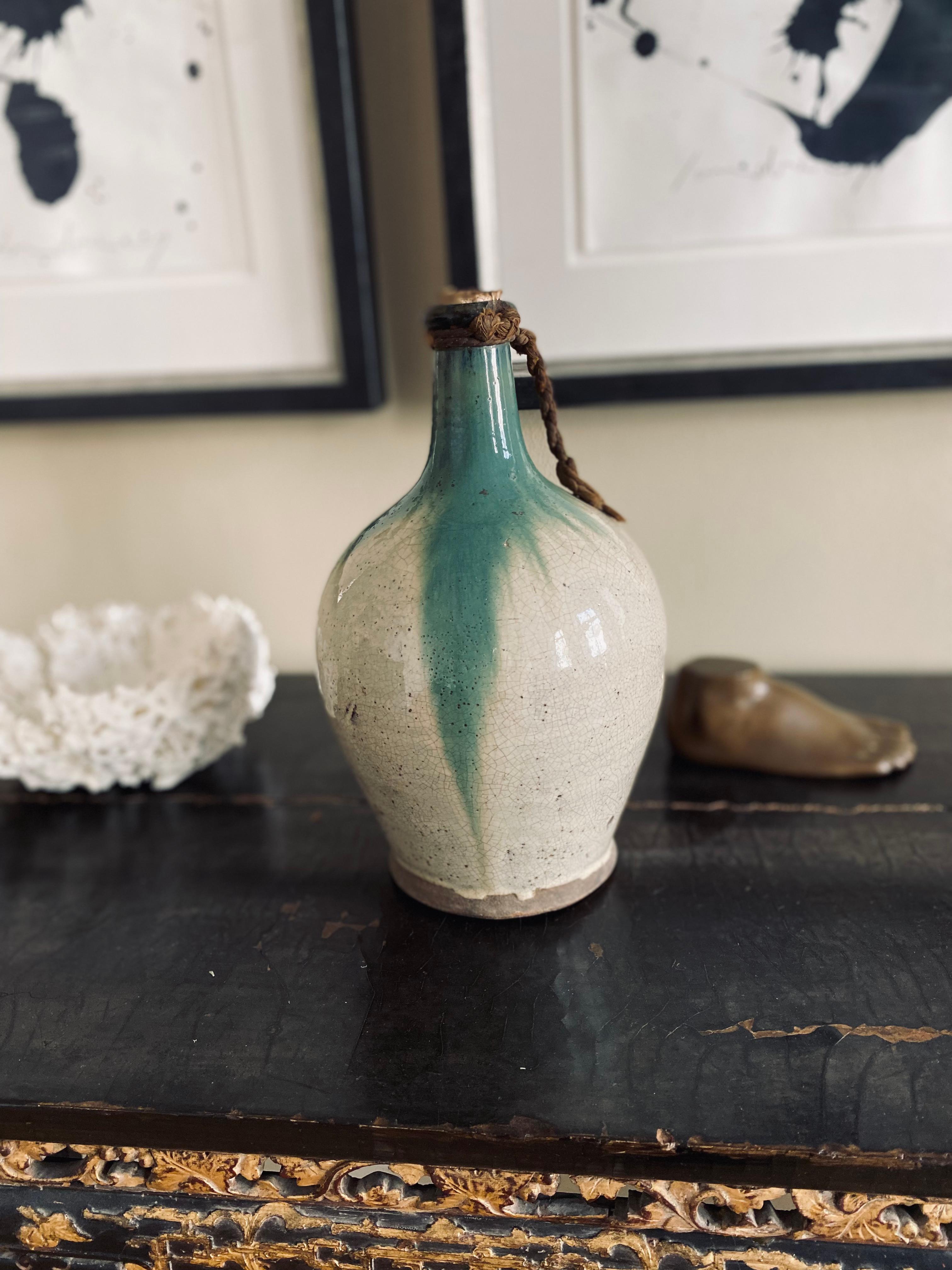 Japanese Sake Bottle, Seto Ceramics from the Meiji Period 13