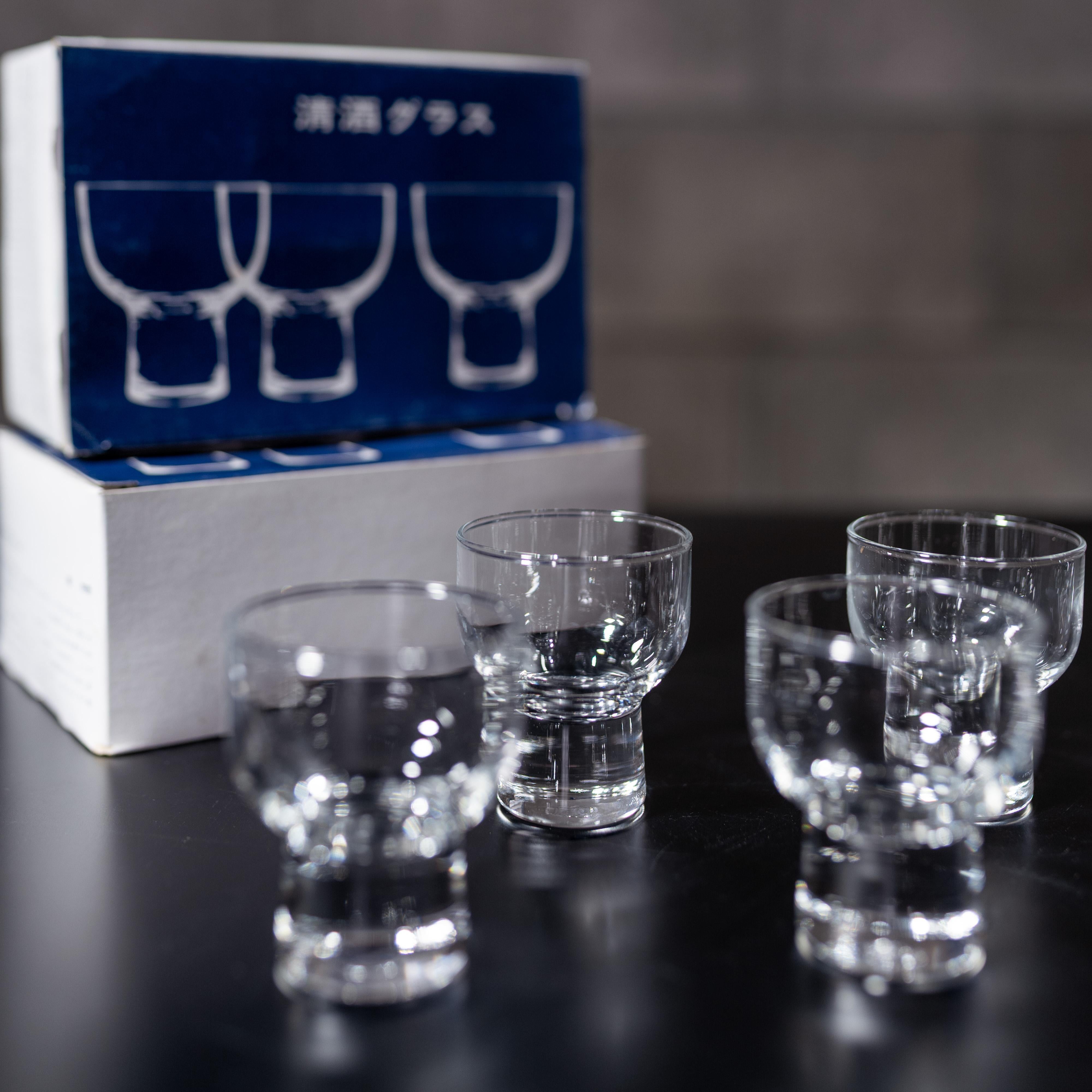 Japanese Sake Glass Set by Sori Yanagi, 1970s en venta 10