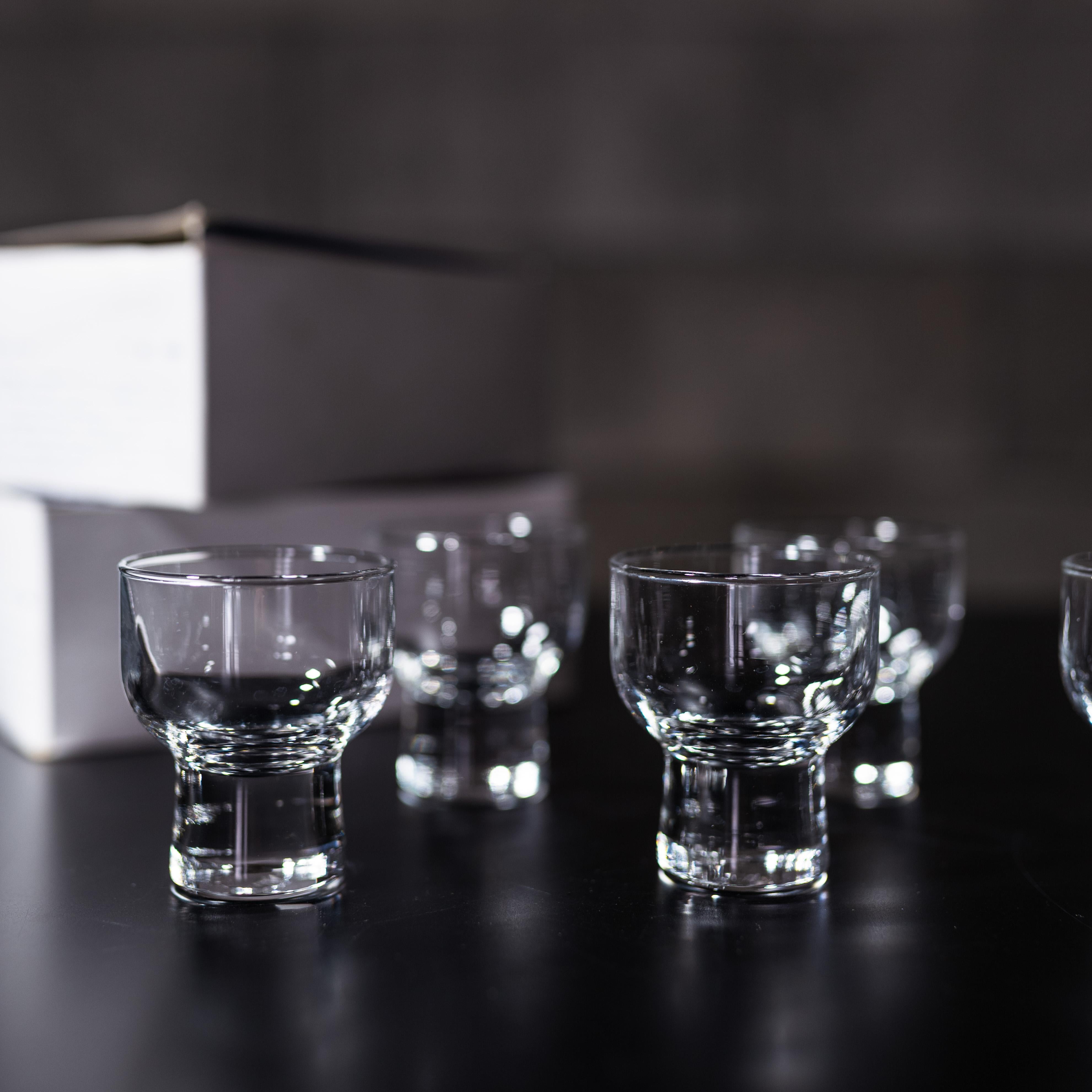 Japanese Sake Glass Set by Sori Yanagi, 1970s siglo XX en venta