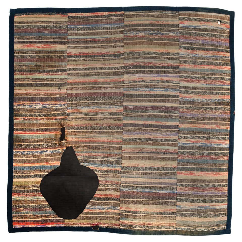 Sashiko Style Japanese Rug by RAG HOME For Sale at 1stDibs