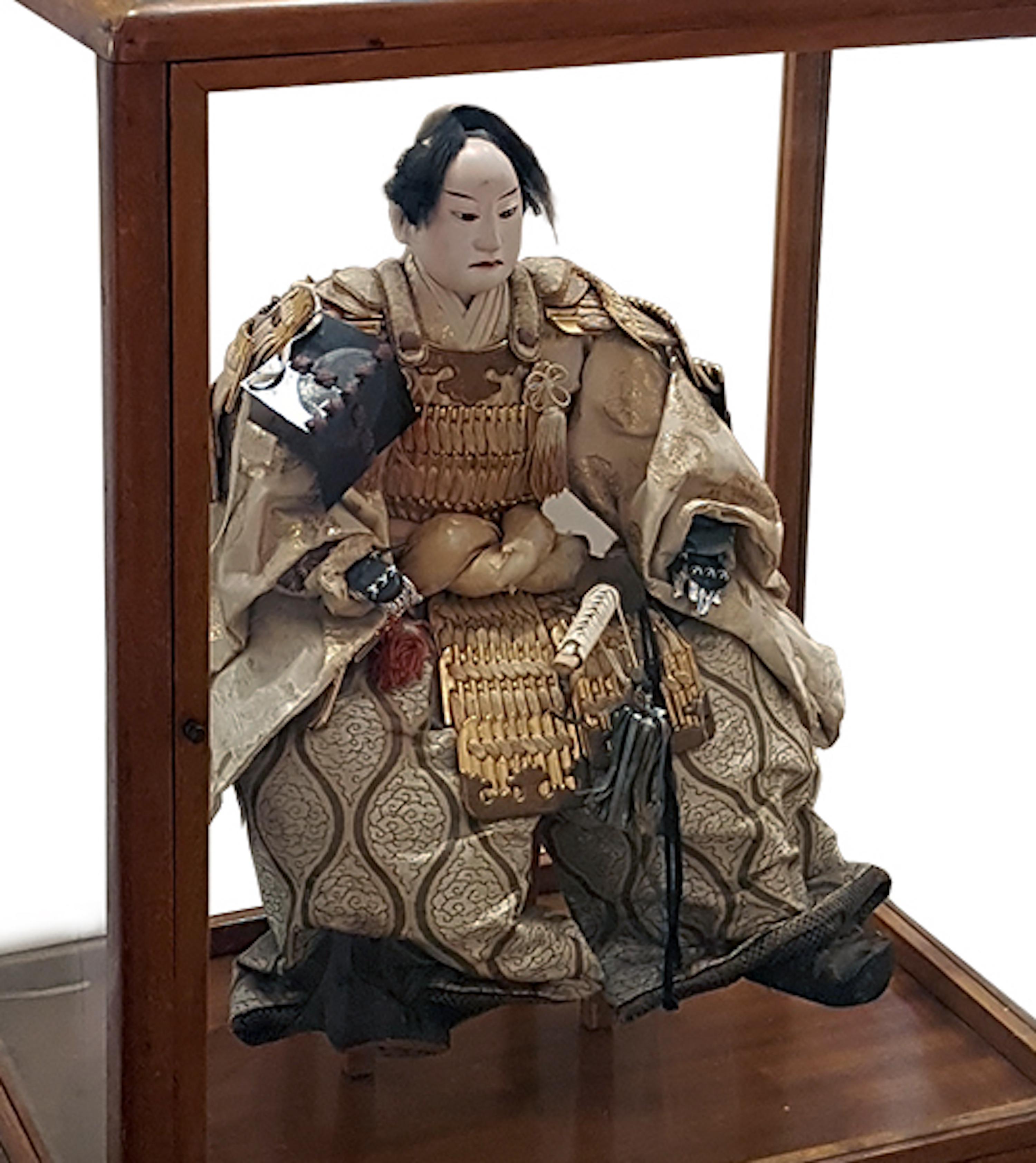 Japanische Samurai-Puppe, Ende des 18. Jahrhunderts (Japonismus) im Angebot