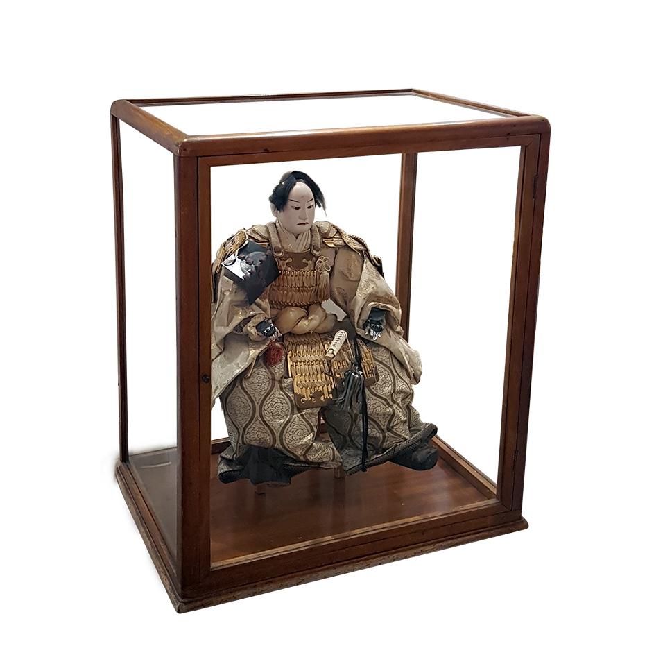 Japanische Samurai-Puppe, Ende des 18. Jahrhunderts im Zustand „Gut“ im Angebot in Roma, IT