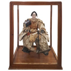 Antique Japanese Samurai Doll, End of 18th Century