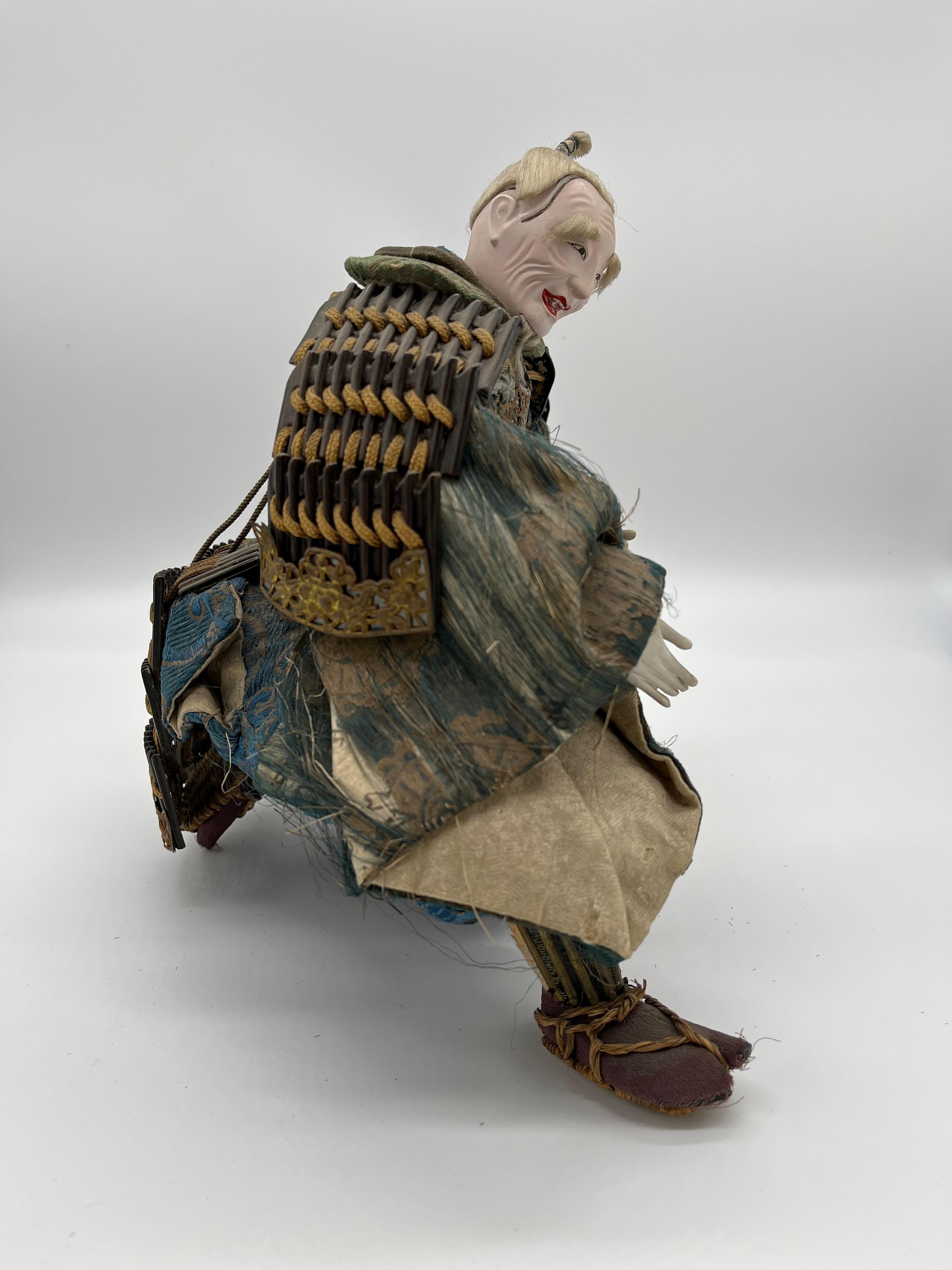 Japanese Samurai Figure Hinaningyo, Edo Period For Sale 3