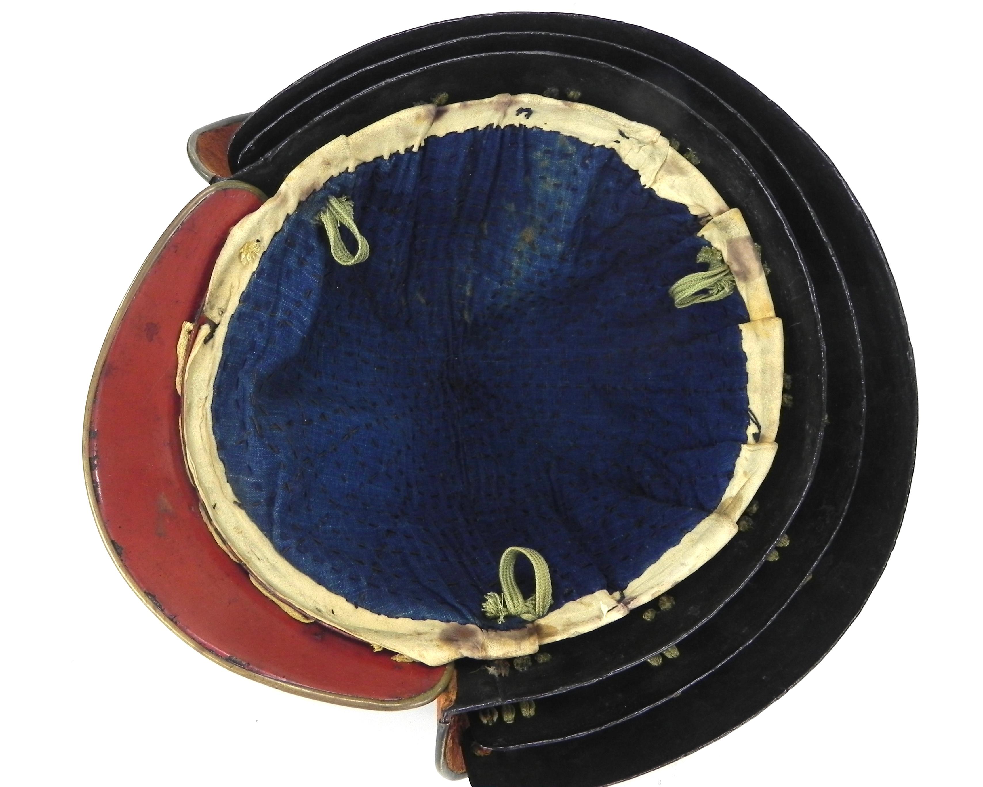 Japanisches Samurai- Helm  Kabuto-Edo-Periode (1603-1867) im Angebot 6