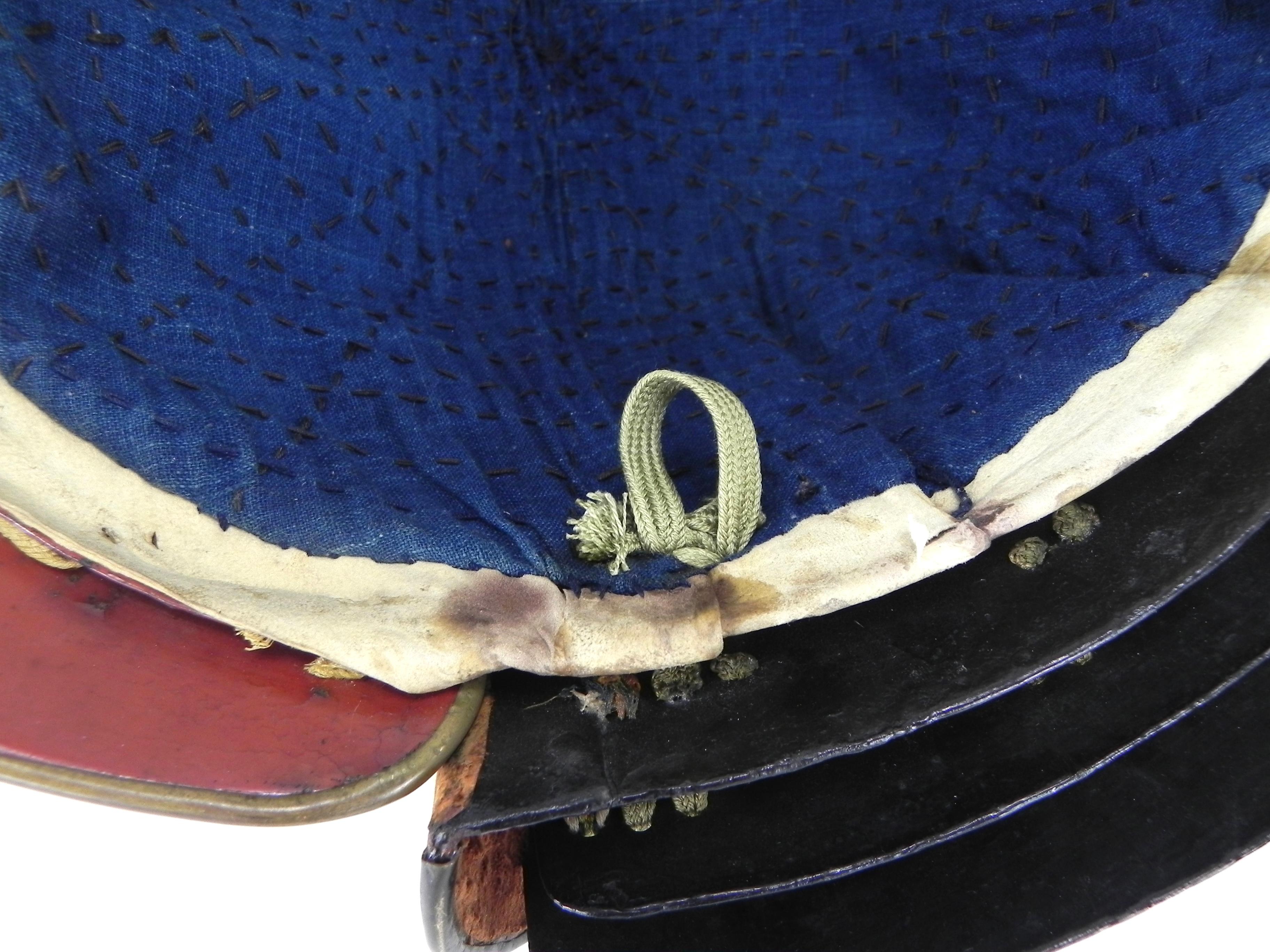 Japanisches Samurai- Helm  Kabuto-Edo-Periode (1603-1867) im Angebot 8