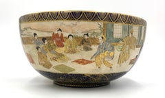 Japanese Satsuma Bowl, Meiji Period