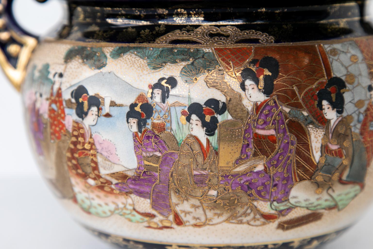Sopera japonesa con tapa Satsuma Japonés en venta