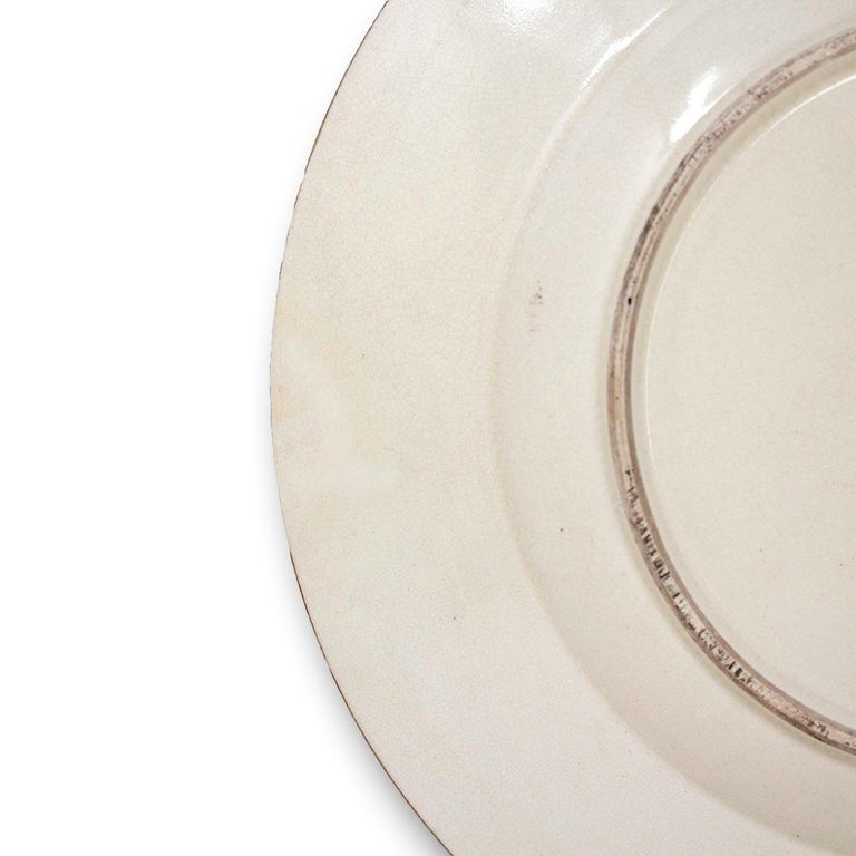 Japanese Satsuma Daimyo Procession Plate Seikozan For Sale at 1stDibs