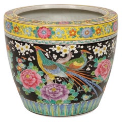 Japanese Satsuma Earthenware Planter