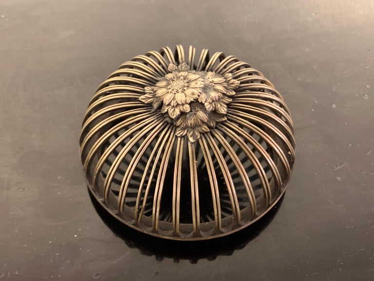Brûle encens samourai - bronze fin période Meiji fin XIXe