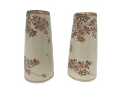 Japanese Satsuma Mini Vases, circa 1900