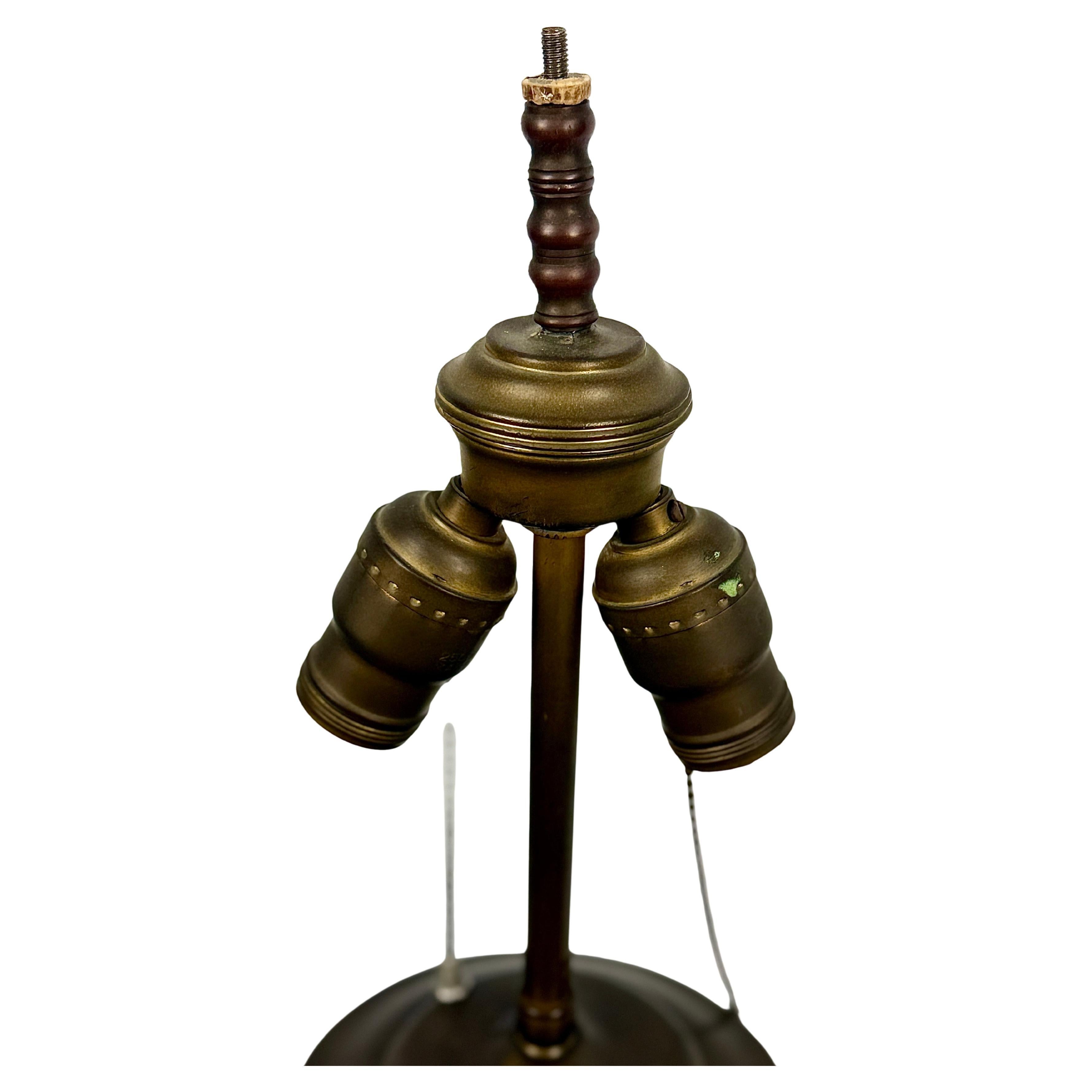 Japanese Satsuma Style Porcelain Vase Table Lamp For Sale 1