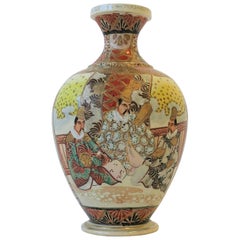 Japanese Satsuma Vase, Early 20th Century