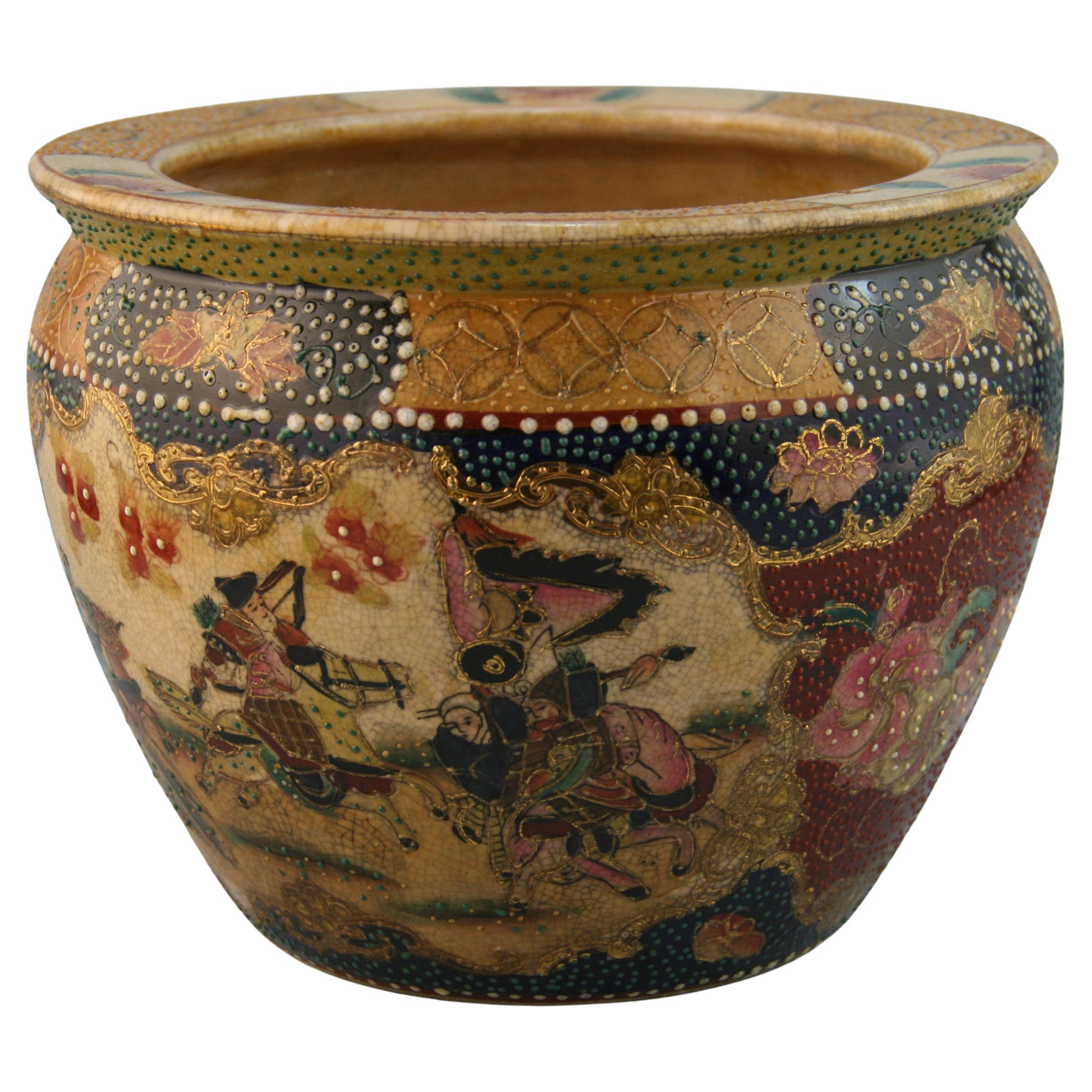 Japanische japanische Satsuma-Vase