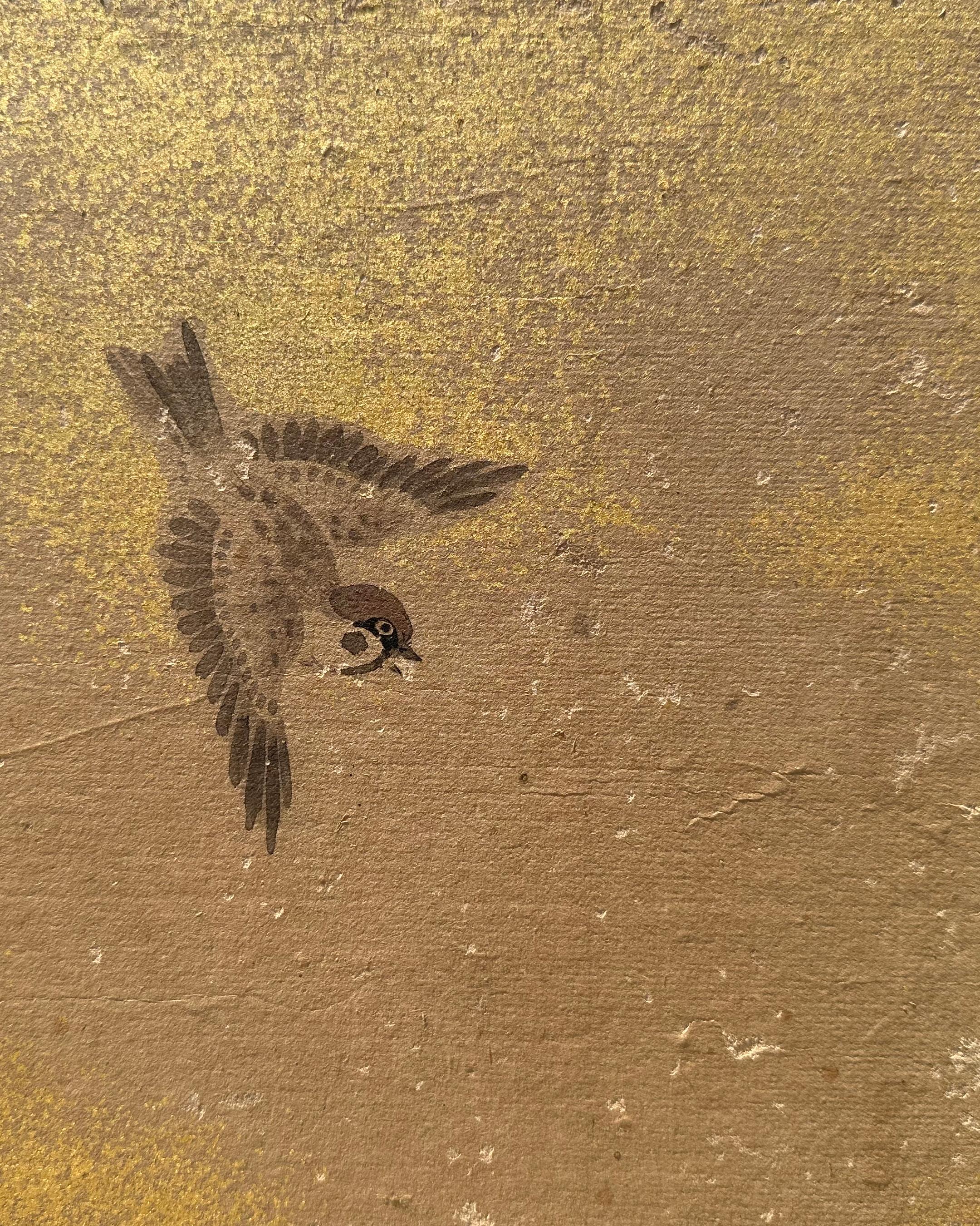 18th Century and Earlier Japanese Screen: Spring Offering For Sale