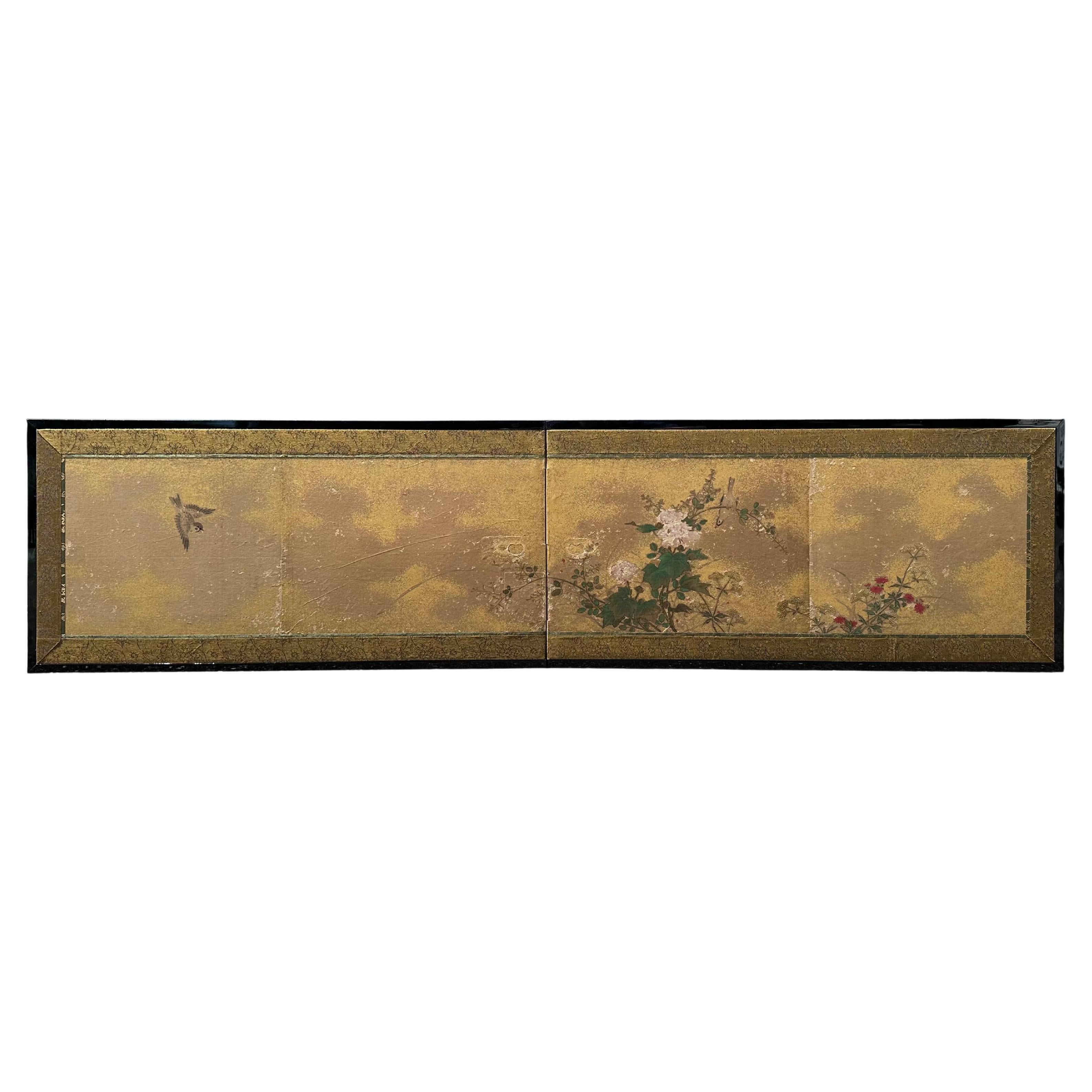 Japanese Screen: Spring Offering For Sale