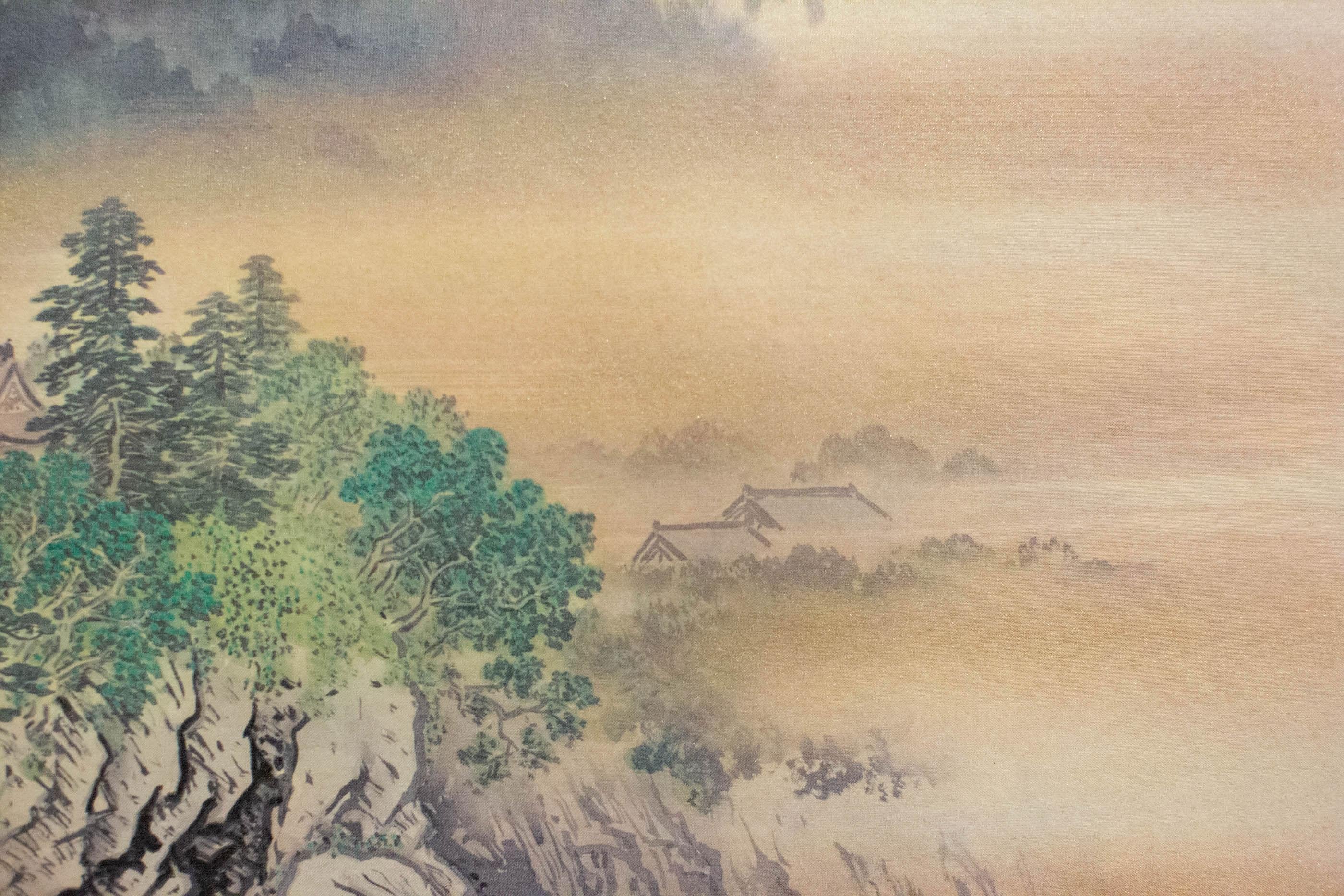 20th Century Japanese Scroll, Chikubu Shima ‘Chikubu Island’ For Sale