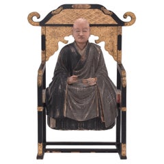 Japanese Seated Portrait of a Zen Master, c. 1800