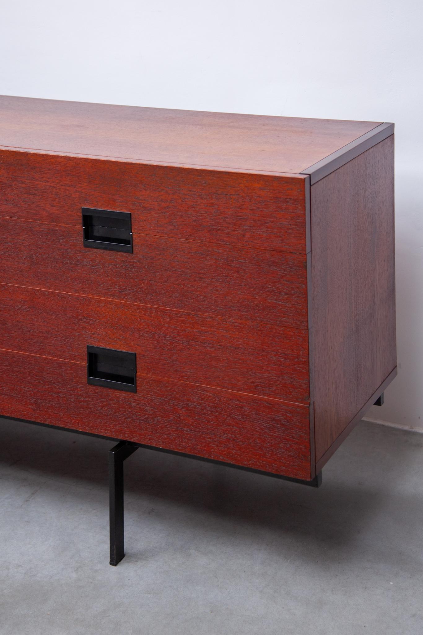 Japanese Serie DU03  Sideboard by Cees Braakman for Pastoe 1958, Dutch design In Good Condition For Sale In Antwerp, BE