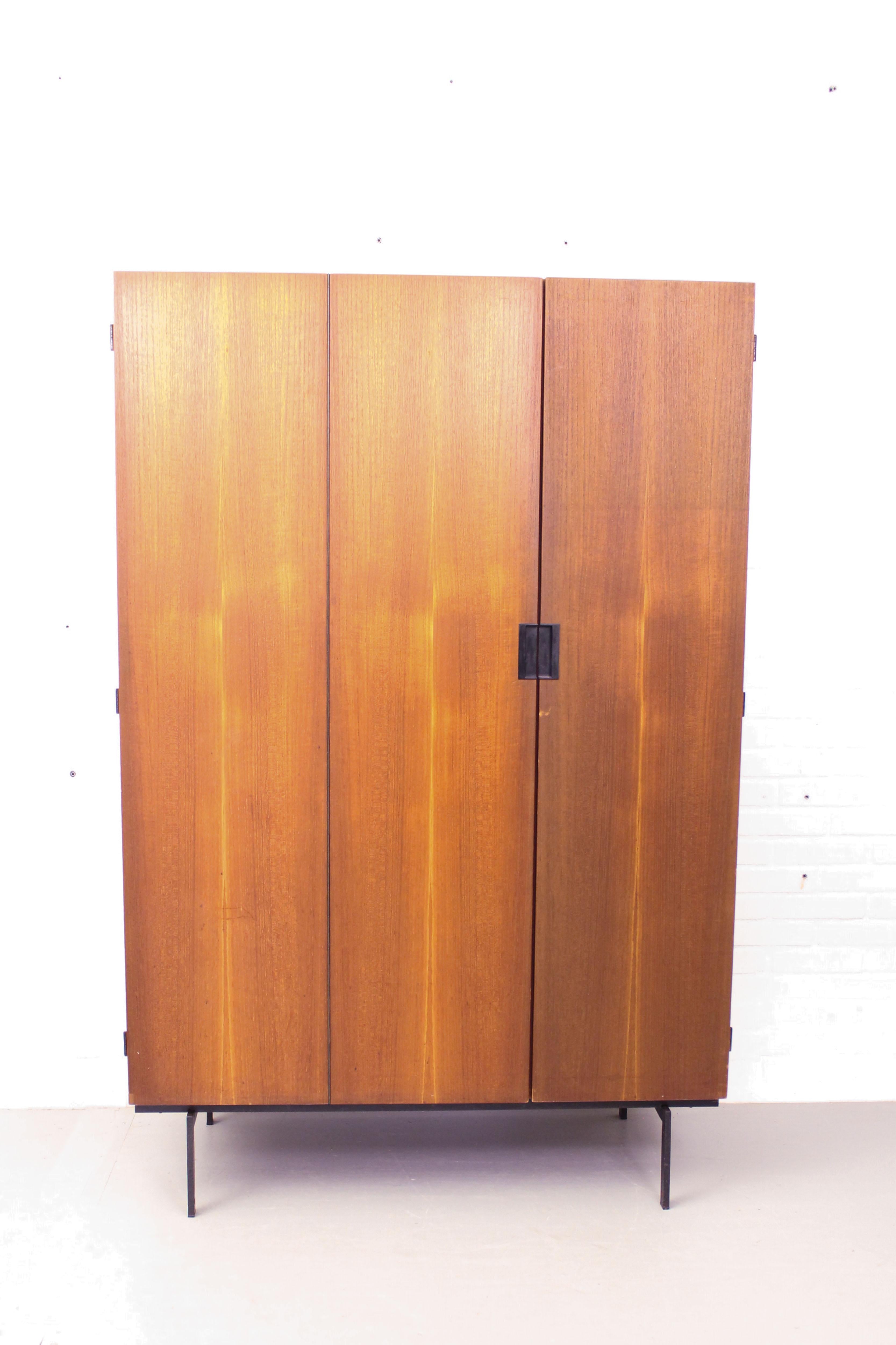 Mid-Century Modern Japanese Serie Wardrobe KU10 by Cees Braakman for Pastoe, 1950s