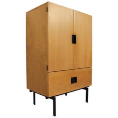Japanese Series Birch Cabinet CU03 by Cees Braakman for Pastoe, 1950s