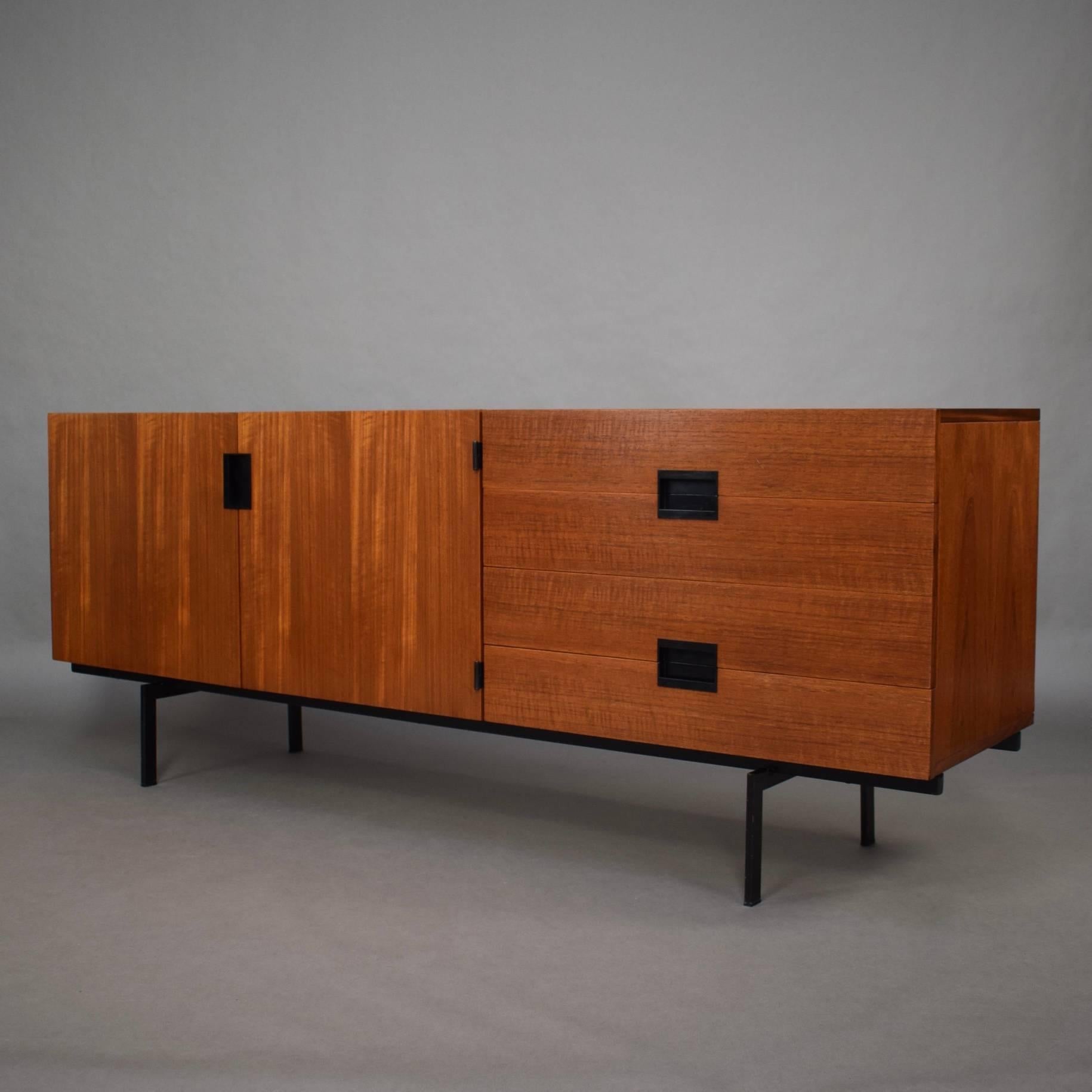 Mid-Century Modern Japanese Series Sideboard Model DU04 by Cees Braakman for Pastoe, circa 1950