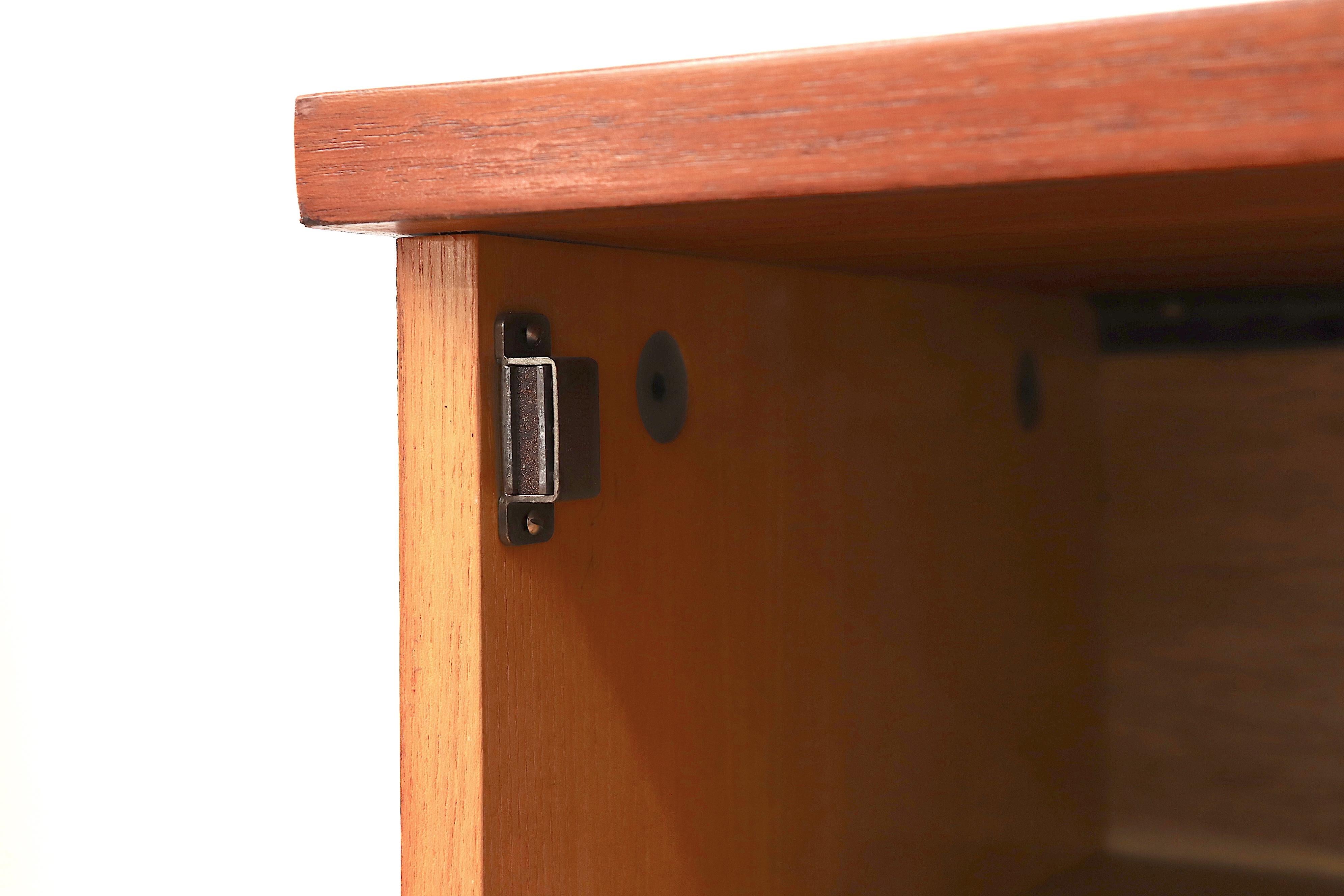 Late 20th Century Japanese Series Teak Wall Mount Cabinet for Pastoe