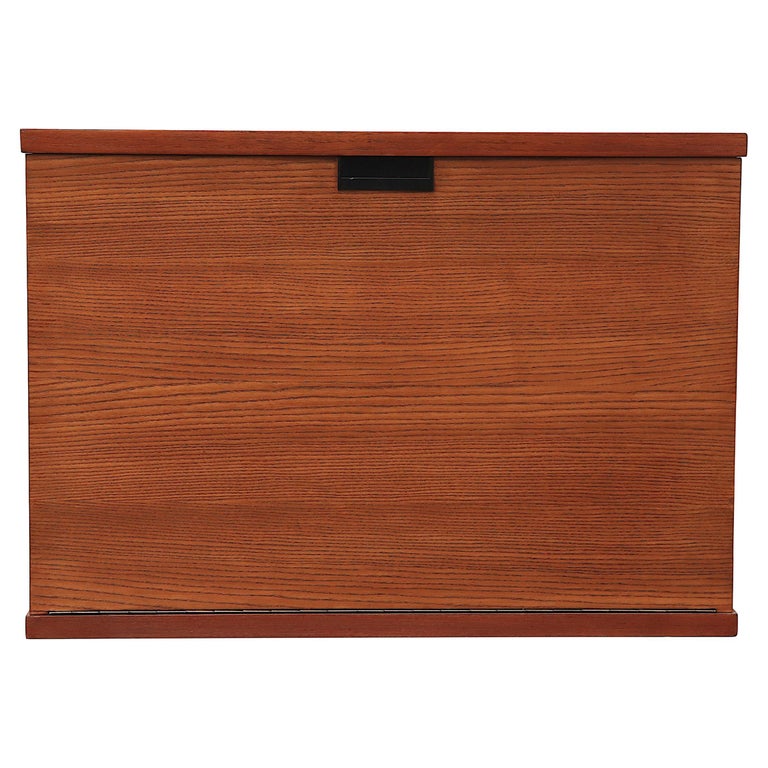 Japanese Series Teak Wall Mount Cabinet for Pastoe For Sale